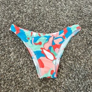 Colorful Abstract Bikini Bottom